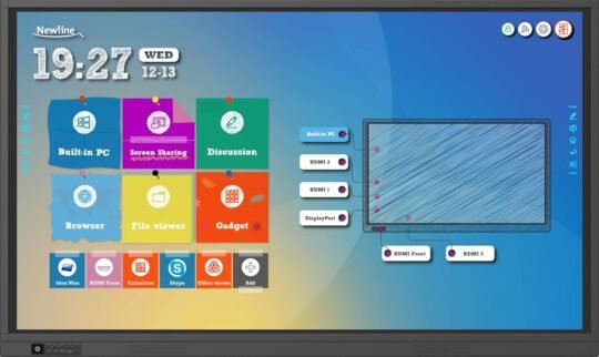 Newline 75" 4K Touch Screen Display Interactive
